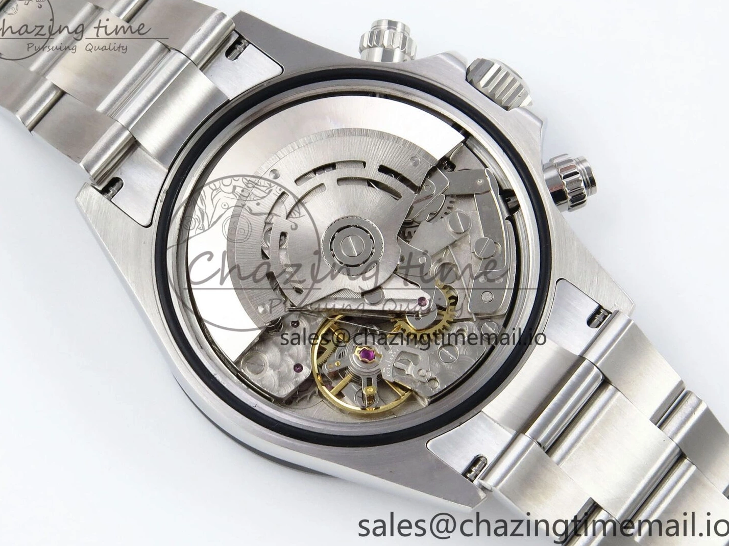 Best Edition QF SA4130 on 1:1 116500 White Dial SS Daytona Bracelet 0501